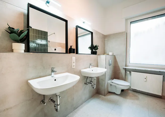 Zentrale 2-schlafzimmer Am Hbf Appartement